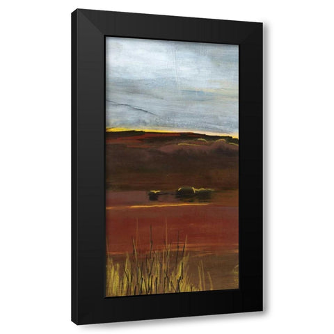 East Prairie Black Modern Wood Framed Art Print with Double Matting by Bernsen, Leslie