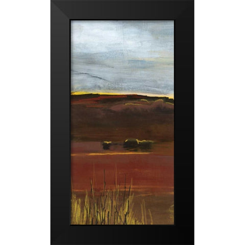 East Prairie Black Modern Wood Framed Art Print by Bernsen, Leslie