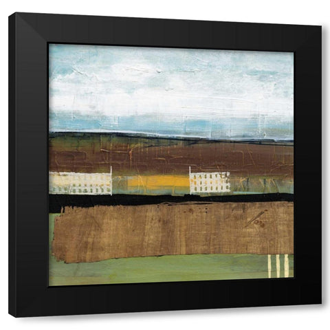 Grazing Range II Black Modern Wood Framed Art Print by Bernsen, Leslie