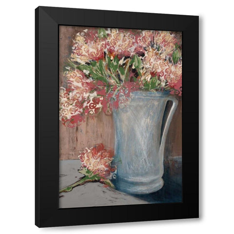 Simple Elegance Black Modern Wood Framed Art Print by Bernsen, Leslie