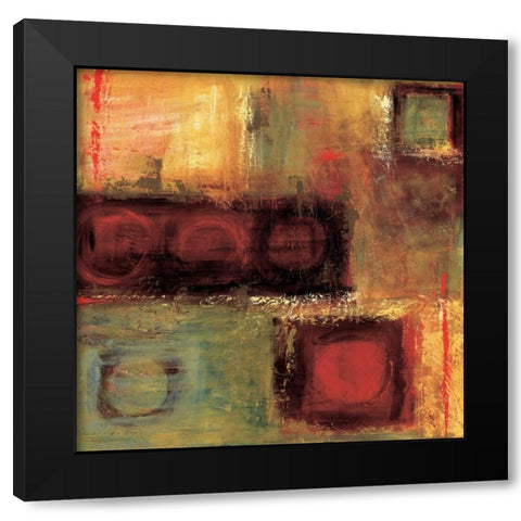 Limelight Black Modern Wood Framed Art Print with Double Matting by Benjamin Peterson, Penny