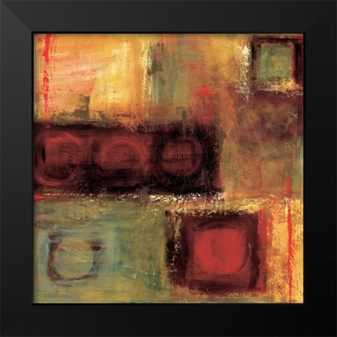 Limelight Black Modern Wood Framed Art Print by Benjamin Peterson, Penny