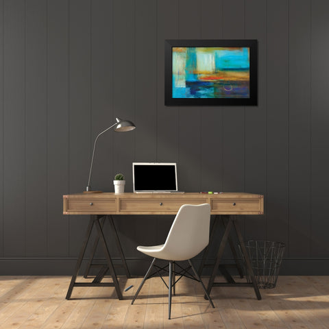 In Your Dreams Black Modern Wood Framed Art Print by Benjamin Peterson, Penny