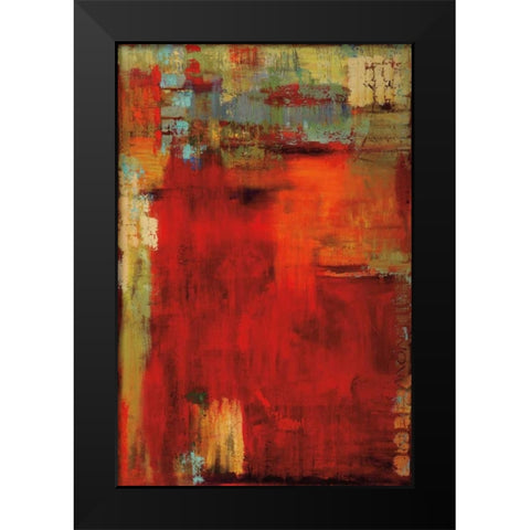 Uncommon Place Black Modern Wood Framed Art Print by Benjamin Peterson, Penny