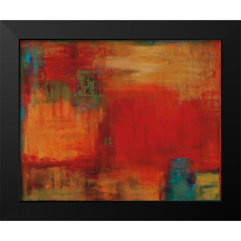 Morning Promise Black Modern Wood Framed Art Print by Benjamin Peterson, Penny