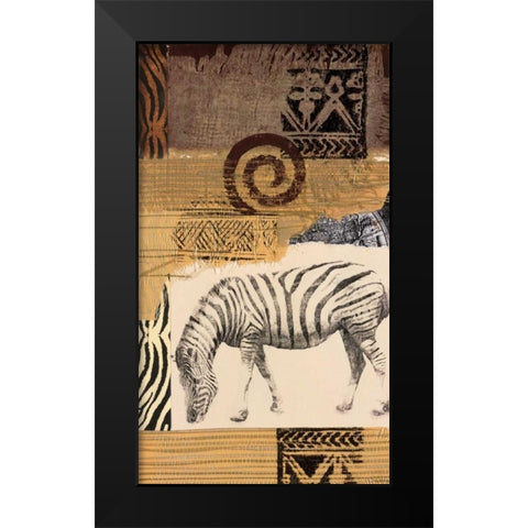 Safari I Black Modern Wood Framed Art Print by Bernsen/Tunick