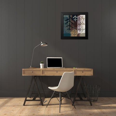 Natures Trace II Black Modern Wood Framed Art Print by Bernsen/Tunick