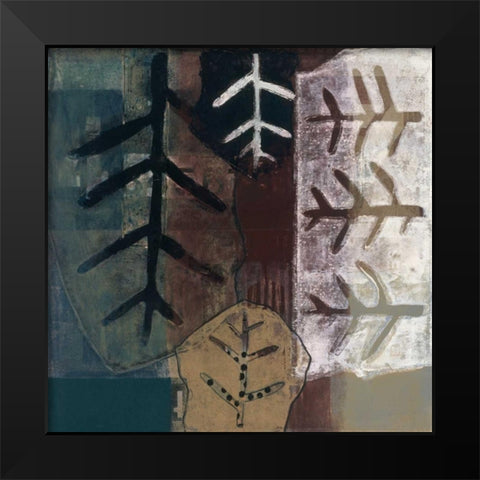 Natures Trace II Black Modern Wood Framed Art Print by Bernsen/Tunick