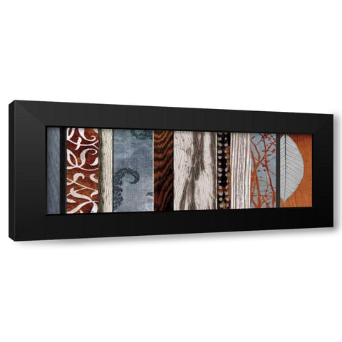 Evolutions II Black Modern Wood Framed Art Print with Double Matting by Blake, W.