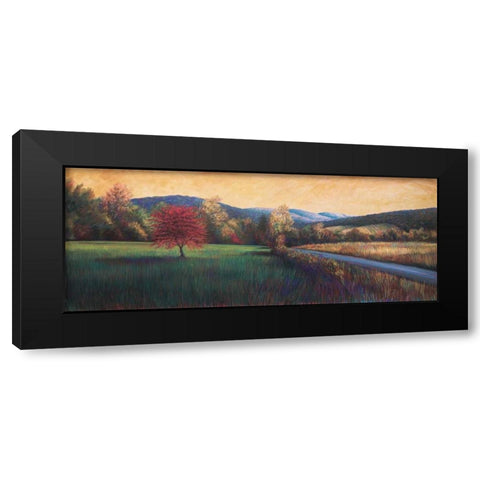 Near Salem Black Modern Wood Framed Art Print with Double Matting by Crowder, Beth