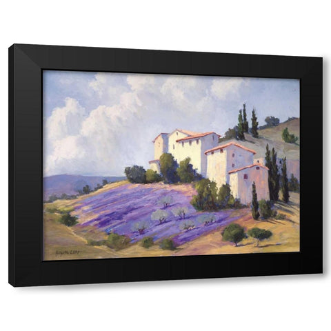 Basking in the Sunlight Black Modern Wood Framed Art Print with Double Matting by Curt, Brigitte