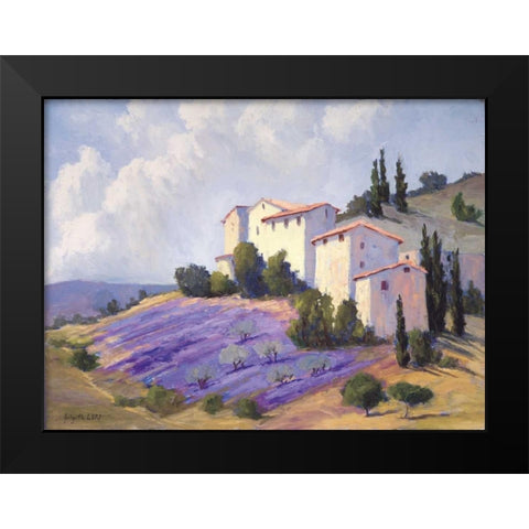 Basking in the Sunlight Black Modern Wood Framed Art Print by Curt, Brigitte