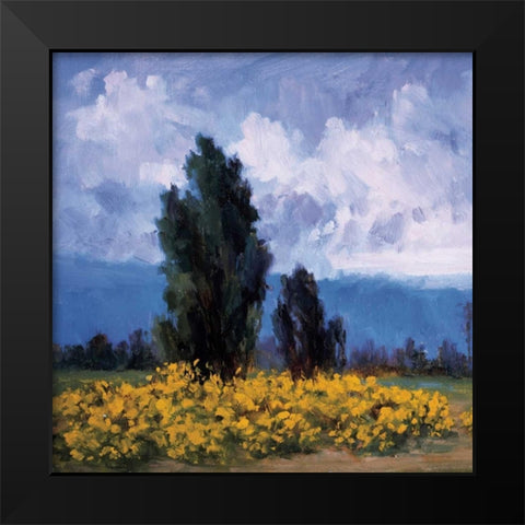 Golden Age Black Modern Wood Framed Art Print by Curt, Brigitte