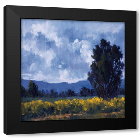 Golden Age Black Modern Wood Framed Art Print with Double Matting by Curt, Brigitte