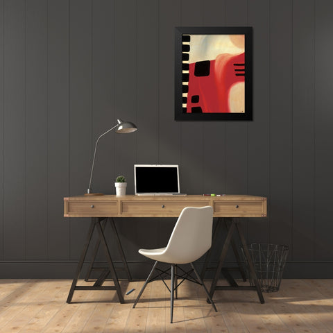 Circus I Black Modern Wood Framed Art Print by Clouden, Jo