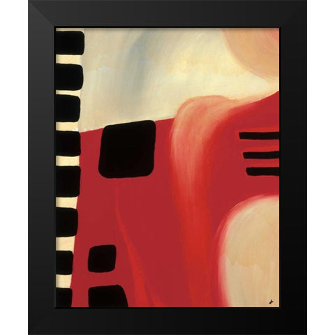 Circus I Black Modern Wood Framed Art Print by Clouden, Jo