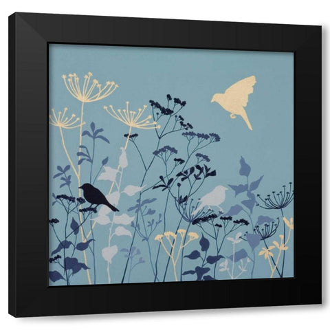 Taking Flight I Black Modern Wood Framed Art Print by Charlotte, Joanna