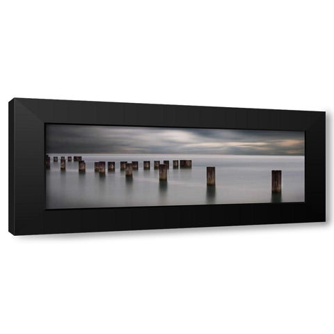 In Dreams II Black Modern Wood Framed Art Print with Double Matting by Cook, Jamie