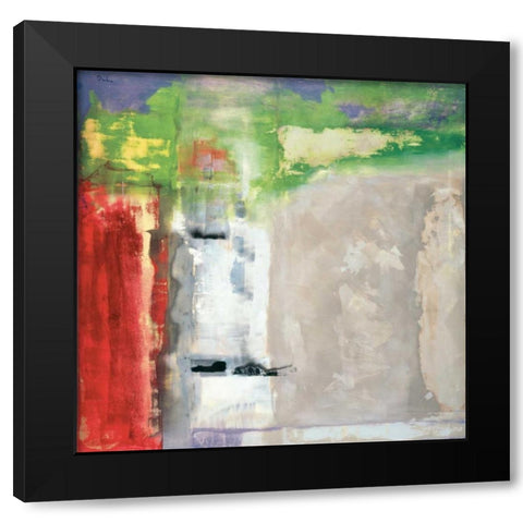 Suspense Black Modern Wood Framed Art Print by Darbra, Miquel