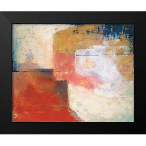 Subtlety Black Modern Wood Framed Art Print by Darbra, Miquel