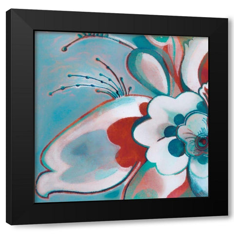 Beyond Black Modern Wood Framed Art Print by Damen, Sue