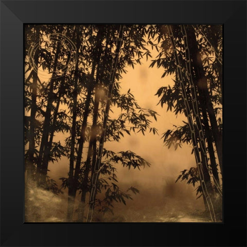 Shadow Play I Black Modern Wood Framed Art Print by Endo, Madeleine