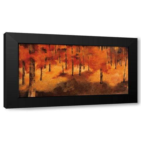 Ive Been Here Many Times Before Black Modern Wood Framed Art Print with Double Matting by Ferrari, Claudia