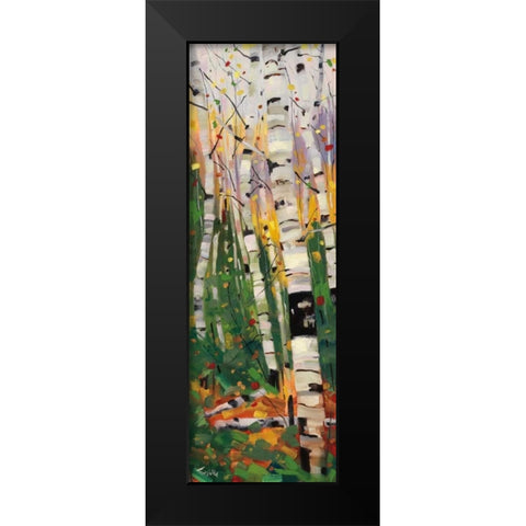 Tango Black Modern Wood Framed Art Print by Forsythe, Graham