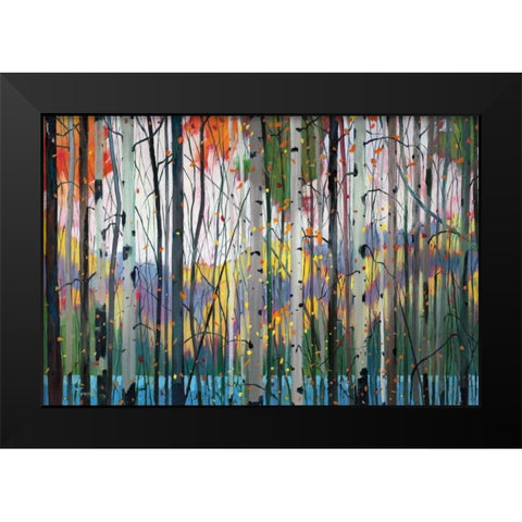 Lone Ranger Black Modern Wood Framed Art Print by Forsythe, Graham