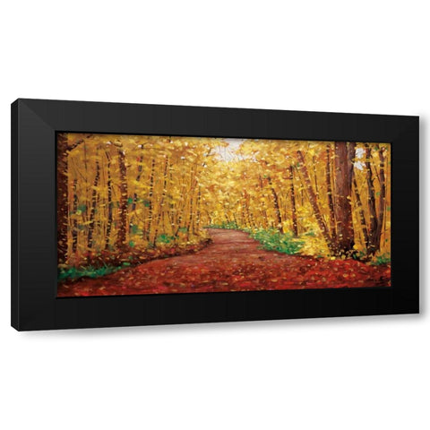 Autumn Dream Black Modern Wood Framed Art Print by Forsythe, Graham