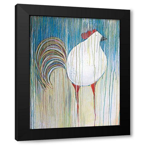 Morning Glory I Black Modern Wood Framed Art Print by Fortson, Kathryn