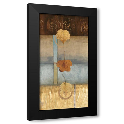 Free Fall I Black Modern Wood Framed Art Print with Double Matting by Fields, Laurie