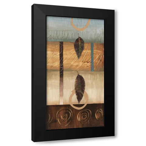 Free Fall II Black Modern Wood Framed Art Print by Fields, Laurie