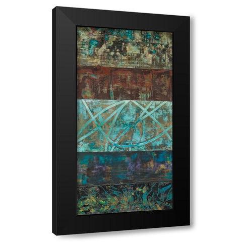 Overgrown II Black Modern Wood Framed Art Print with Double Matting by Gutierrez, Hilario