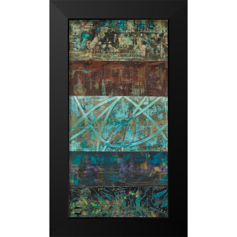 Overgrown II Black Modern Wood Framed Art Print by Gutierrez, Hilario