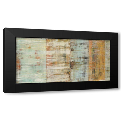 Escape To Serenity Black Modern Wood Framed Art Print with Double Matting by Gutierrez, Hilario