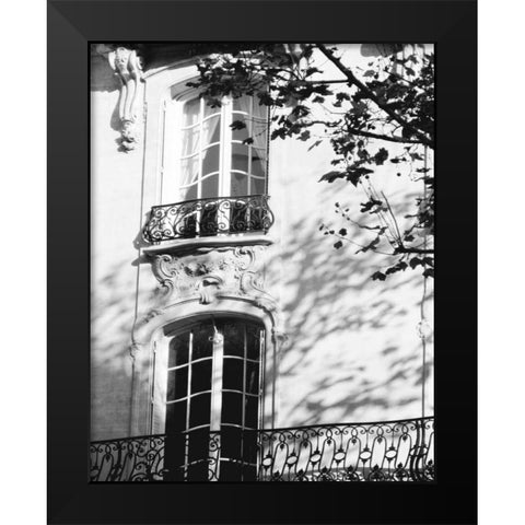 Autumn Shadows I Black Modern Wood Framed Art Print by Gomis, J.