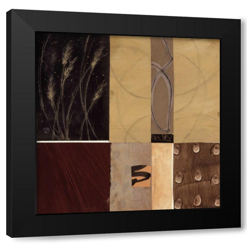 My Field II Black Modern Wood Framed Art Print by Hess, Gretchen