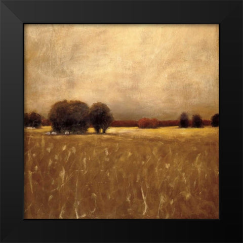Ridge Field Black Modern Wood Framed Art Print by Hess, Gretchen