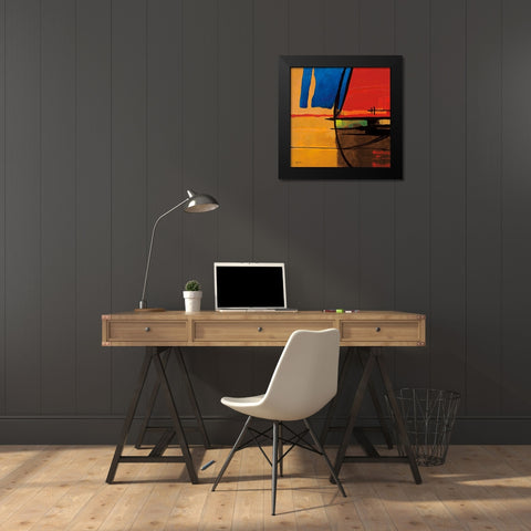Somber Season I Black Modern Wood Framed Art Print by Hager, Geoff