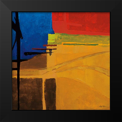 Somber Season II Black Modern Wood Framed Art Print by Hager, Geoff