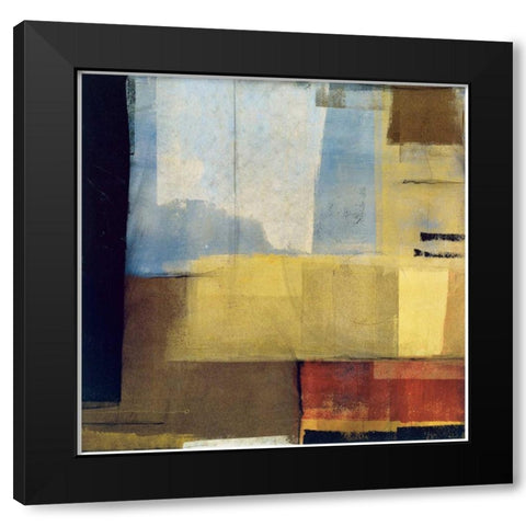 Juice Black Modern Wood Framed Art Print by Hall, Jay