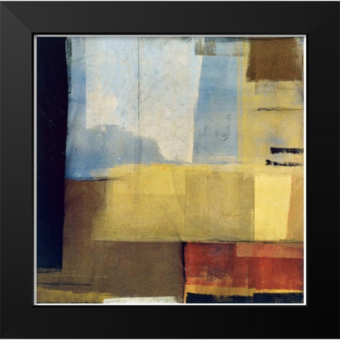 Juice Black Modern Wood Framed Art Print by Hall, Jay