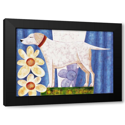 Best in Show Black Modern Wood Framed Art Print with Double Matting by Holmes, Kate