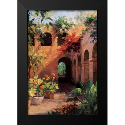 Camino Hermoso II Black Modern Wood Framed Art Print by Hali