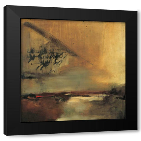 Remember Black Modern Wood Framed Art Print by Jully, Denis