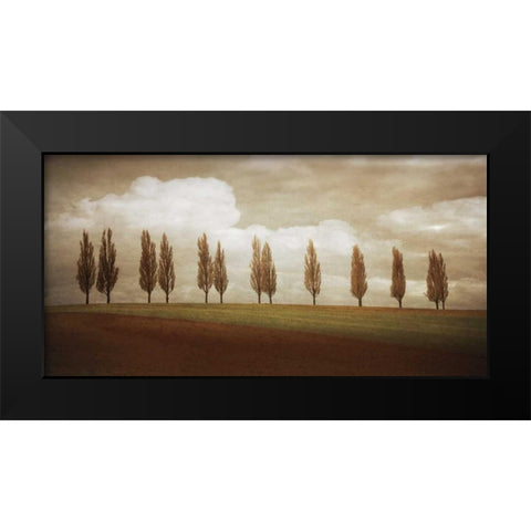 Before the Valley Black Modern Wood Framed Art Print by Jacks, Heather