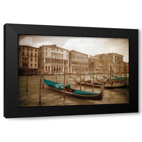 Venezia II Black Modern Wood Framed Art Print by Jacks, Heather