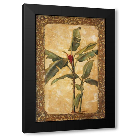 Tropical Daydream I Black Modern Wood Framed Art Print with Double Matting by Jardine, Liz