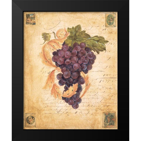 A Rich Harvest II Black Modern Wood Framed Art Print by Jardine, Liz